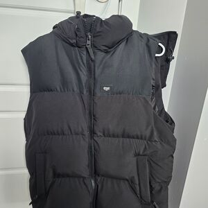 Zara Men's Black Puffer Jacket